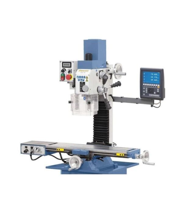 Perceuse fraiseuse Bernardo KF25PRO avec avance et affichage digital 3 axes